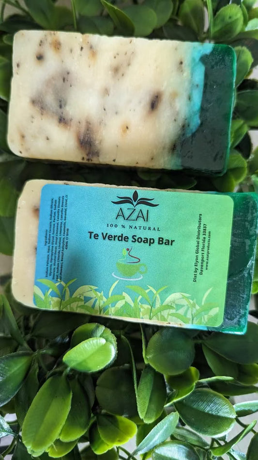 Green Tea Soap Bar ( Te Verde) - Premium Soap Bar from Azai Products  - Just $12! Shop now at Azai Products 