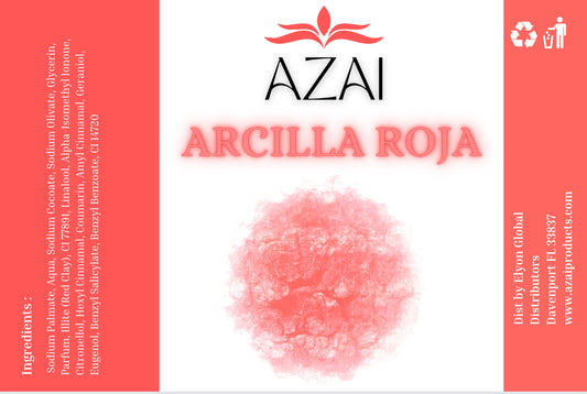 Arcilla Roja Soap Bar - Premium Soap Bar from Azai Products  - Just $12! Shop now at Azai Products 